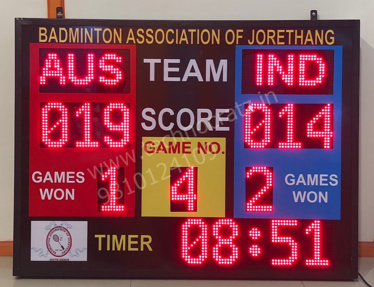 led badminton scoreboards, badminton scoreboards, scoreboards